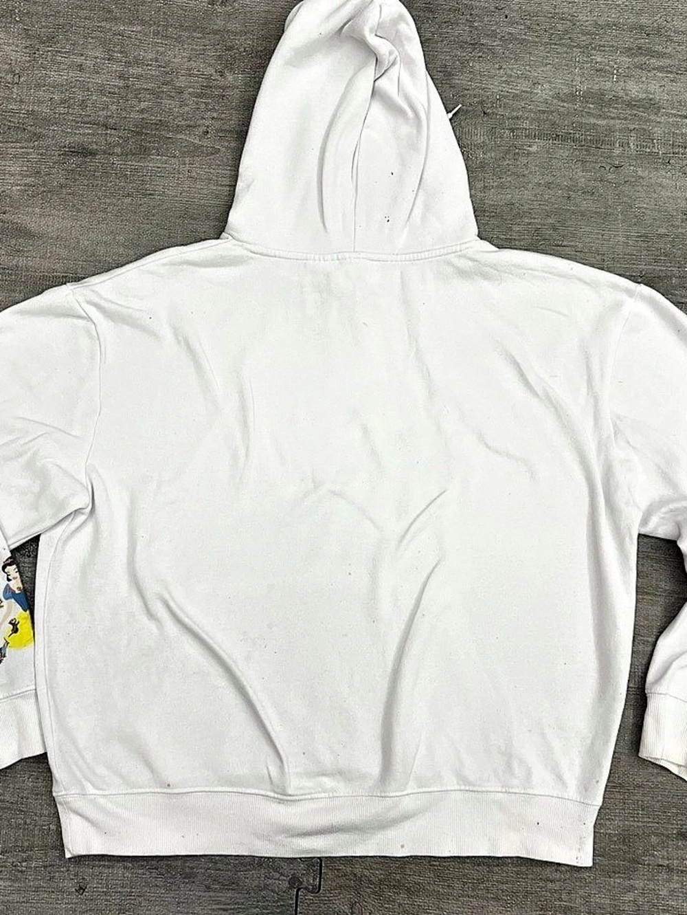 Disney Princess Snow White White Pullover Fleece Hoodie Pockets Women’s L - Picture 6 of 6